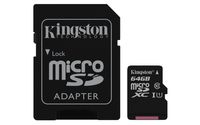 Kingston Canvas Select 64GB MicroSD UHS-I CL10 SDCS/64GB Blister