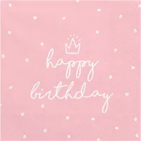 Serwetki Happy Birthday 33x33cm 20szt