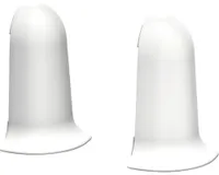 Prinz Außenecken für Kabelkanal-Sockelleiste weiß 60 mm