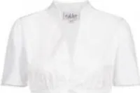 Trachtenbluse für Damen in weiß