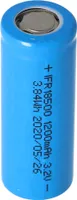 Akumulator IFR 18500 1200mAh 3.2V LiFePo4 z płaską górą bez głowicy, niezabezpieczony 49x18.15mm