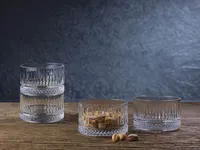 Pasabahce Elysia Snackschale, 4-fach, 230 cc, Gold transparent
