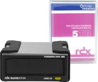 Tandberg RDX Quikstor External drive kit 5 TB USB+ - 5.000 GB - USB 3.0 Tandberg