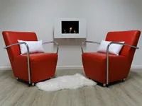 Ethanol & Gelkamin Kamin Wandkamin SRM-Design Weiss Breite 65cm
