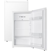YUNA Kühlschrank SINAIDA 2.0 Tischkühlschrank Vollraumkühlschrank 94 L 39dB weiß