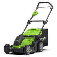 Greenworks Tools G40LM41K4 - kosačka na trávu (40 V, 144 W, 41 cm)