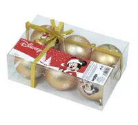 Arditex wd13423 opakowanie 6 kulek choinkowych średnica 8 cm. by Disney-Mickey