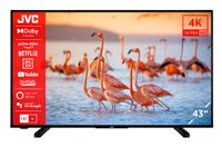 JVC LT-43VU2255 43 Zoll Fernseher / Smart TV (4K Ultra HD, Dolby Vision HDR, Triple-Tuner) - 6 Monate HD+ inklusive