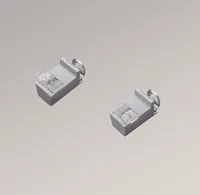 SET - Klemmträger Decomatic mit Spannschuhplättchen #1W