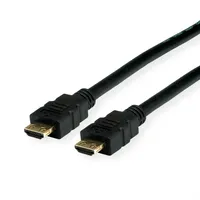 VALUE 4K HDMI Ultra HD Kabel mit Ethernet, ST/ST, schwarz, 1 m