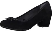 Jana Damen Pumps in Schwarz, Größe 38
