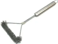 Küchenprofi Grillbürste Dreiseitige Grill Bürste 41 cm Edelstahl