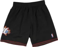 Pánské kraťasy Szorty Mitchell & Ness Philadelphia 76ers Swingman Shorts black - S