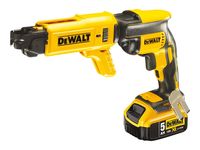 DeWalt DCF620P2K bÃ1/4rstenloser Trockenbauschrauber 5,0 Ah XR Li-Ion Akku