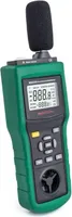 Mastech MS6300 Multifunkční měřící přístroj 5v1, teploměr, anemometr, hlukoměr, vlhkoměr, luxmetr