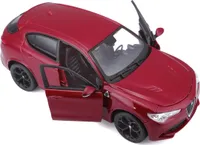 Bburago 21086 Alfa Romeo Stelvio dunkelrot Maßstab 1:24