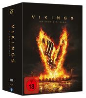 27 DVDs Vikings (Komplette Serie)