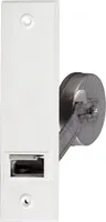 Maxi Einlasswickler mit Blende weiss 5,3 m,  L-Abst. 160 mm