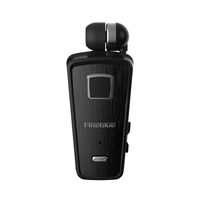 Fineblue F980 Clip-on Bluetooth 4.0 Kopfhörer Kabel Retractable Kopfhörer Stereo Musik Headsets Vibrationsalarm Hands-free w / Mikrofon Multi-Point-Verbindung