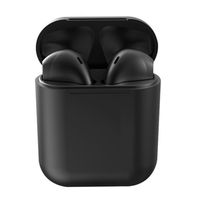 Bluetooth Kopfhörer, Inpods12 ,Kabellos Kopfhörer TWS Bluetooth 5.0 Headset True Wireless Earbuds mit Mikrofon und Tragbare Ladehülle für Android/iPhone/Samsung/Huawei,Schwarz