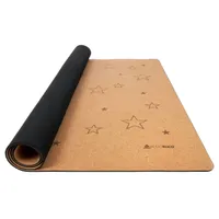 Spielmatte aus Kork. Schadstofffreie Krabbelmatte für Babys und Kinder. Sterne 140x110 cm