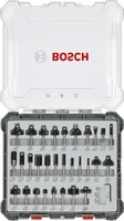 Bosch 30 tlg Mixed Fräser Set 6mm Schaft