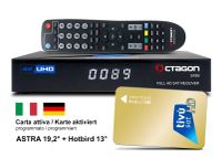 Octagon SX89 Full HD + aktiver Tivusat Gold Karte H.265 Linux LAN HDMI DVB-S2 Sat Tuner IP Receiver