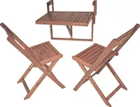 Balkon-Hängetisch-Set BERKELEY