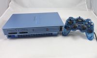 Sony PlayStation 2 Konsole Aqua Blue / Blau PS2 + Controller