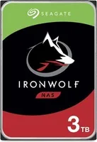Seagate IronWolf Festplatte - 3,5" Intern - 3 TB - SATA (SATA/600) - Conventional Magnetic Recording (CMR) Method - 5900U/Min