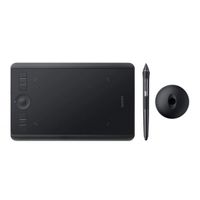 Wacom Intuos Pro Small - Digitalisierer - rechts- und linkshändig - 16 x 10 cm - Multi-Touch - elektromagnetisch - 6 Tasten - kabellos, kabelgebunden - Bluetooth, USB 2.0 - Schwarz