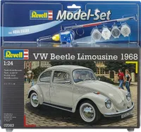 Revell Model Set VW Beetle Limousine - Auto-Modellbausatz; 67083