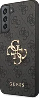 Guess 4G Big Metal Logo Collection Hardcase Cover dla Samsung Galaxy S23 Plus Szary