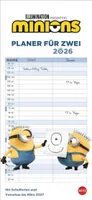 Minions Planer für zwei 2026