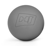 Hop-Sport Massageball für Hand, Fuß, Rücken - Faszienball für die gezielte Triggerpunkt-Massage aus Silikon – 63 mm Durchmesser HS-S063MB - Grau