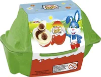 Kinder Joy 2 Schokoladeneier mit leckerer Milch Kakaocreme Füllung 40g