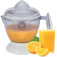 Bomann® Saftpresse elektrisch | Start-/Stoppfunktion | 1,2L Orangensaftpresse | inkl. 2 Kegel | Rechts-Linkslauf | Orangenpresse | ZP 1092 CB
