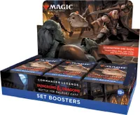 Wizards of the Coast Magic the Gathering Commander Legends: Battle for Baldur's Gate Set-Booster Display (18) angielski