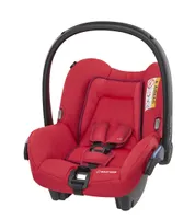 Maxi-Cosi Citi Babyschale, federleicht, Gruppe 0+ Kindersitz (0-13 kg), nutzbar ab der Geburt bis 12 Monate, Red Orchid, Rot