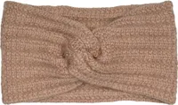 styleBREAKER Damen Strick Stirnband mit Rippstrickmuster und Twist Knoten, Rippmuster, warmes Winter Haarband, Headband 04026059