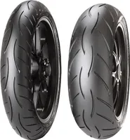 Paar Motorradreifen Metzeler 120/70-17 (58W) + 180/55-17 (73W) Sportec M5 Interact