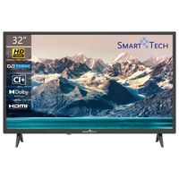 Smart Tech 32HN10T2, trojitý tuner, HDMI, USB, HDCP, Dolby Digital+