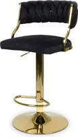 Milton & Oldbrook Barhocker Arouca Schwarz