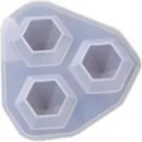 Diamantförmige Silikonform zur Schmuckherstellung, DIY-Harzguss-Handwerksformwerkzeug-S