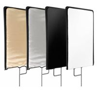 Bresser C-Stand Flag Panel 4-Farben+Diffusor 75x90