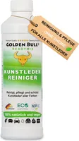 Golden Bull® Kunstleder Reiniger & Kunstleder Pflege 500ml - Natürlicher Kunstlederreiniger für Auto, Sofa & Couch Reinigung
