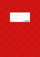 HERMA Heftschoner DIN A5 aus PP rot gedeckt