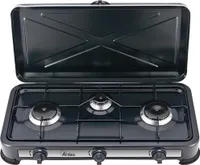 Ardes Odino Gasherd AR1FG03 3 Brenner LPG Schwarz