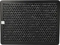 vhbw Aktivkohlefilter kompatibel mit Philips AC3829/10, AC2889/10, AC2887/10, AC2882/10 Luftreiniger - Luftfilter Schwarz