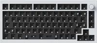 Keychron Q1 HE QMK Kabellose Mechanische Tastatur QMK/VIA, RGB LED, Hot-swap, QWERTY US, Knob, Shell White, Barebone Q1H-B4